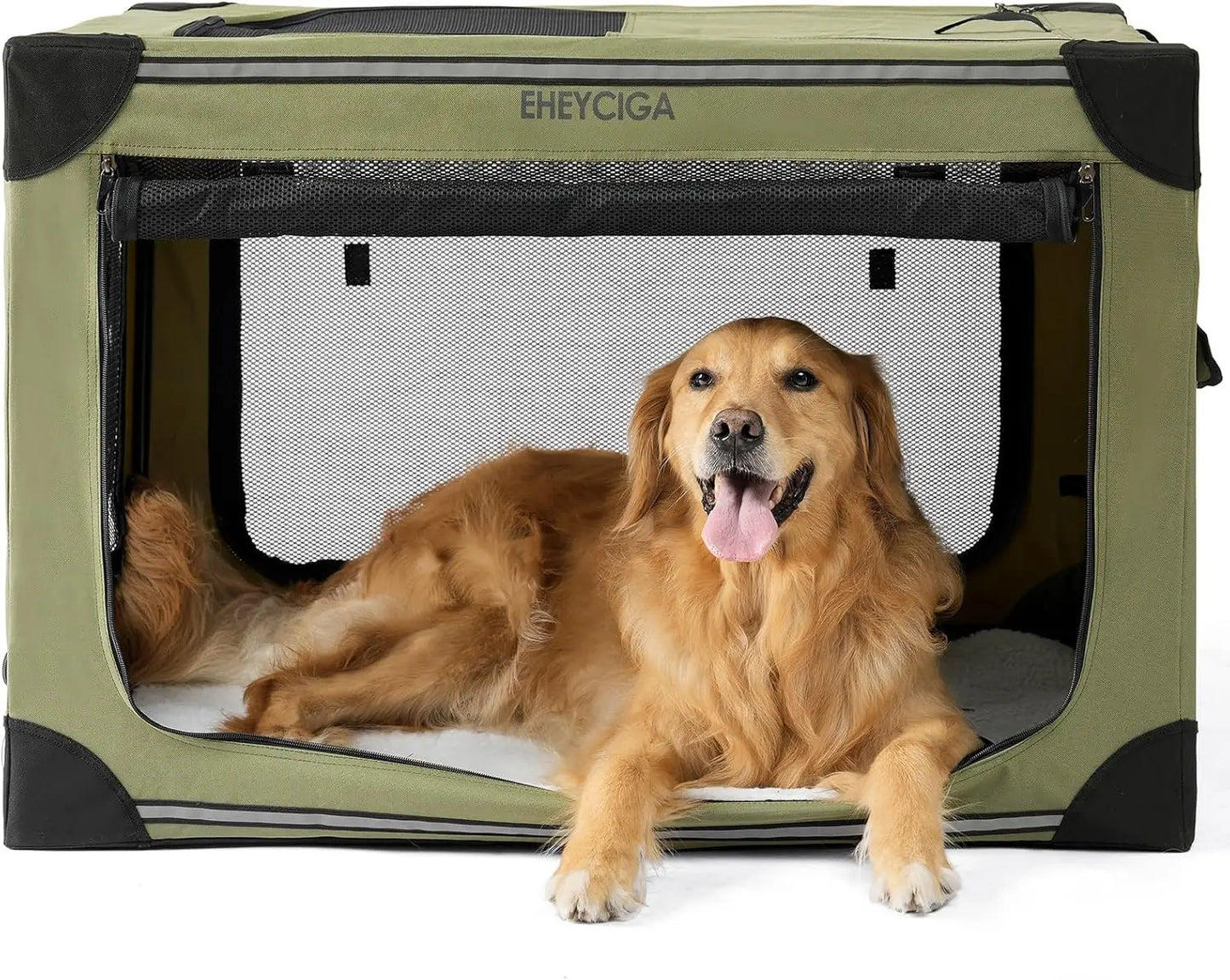 Portable Travel Dog Crate for Large Dogs