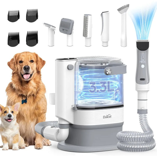 Dog Grooming Vacuum, 6 in 1 Grooming Tool