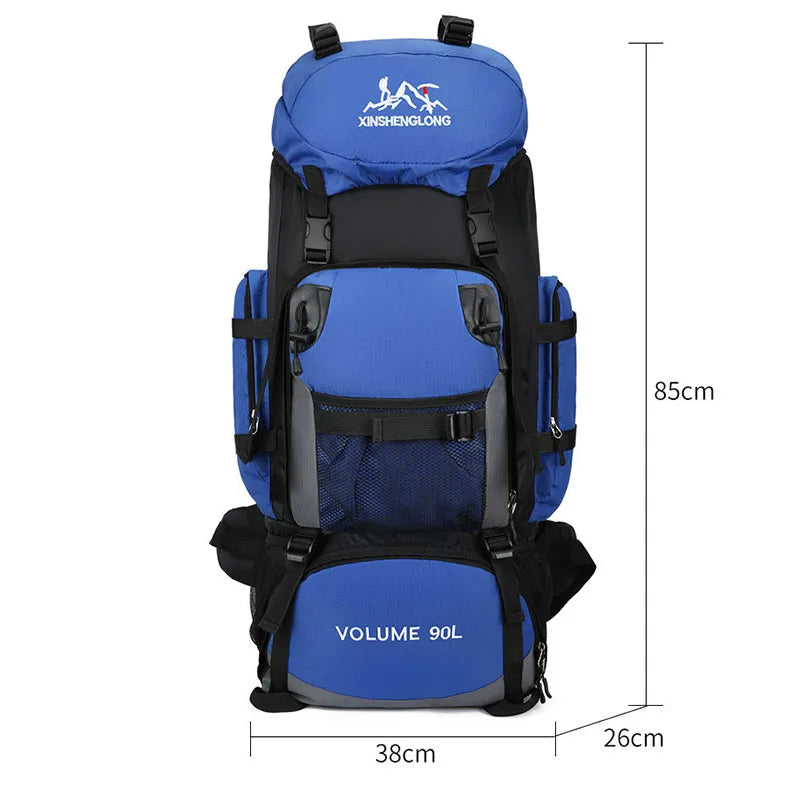 90-liter Extra Large Capacity Hiking Luggage