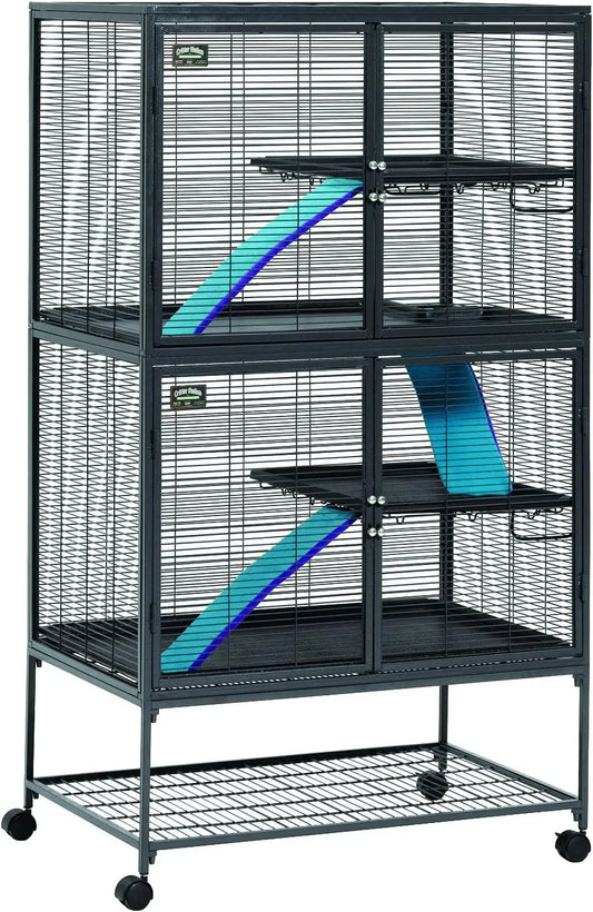 Homes for Pets Deluxe Critter Nation Double Unit Small Animal Cage