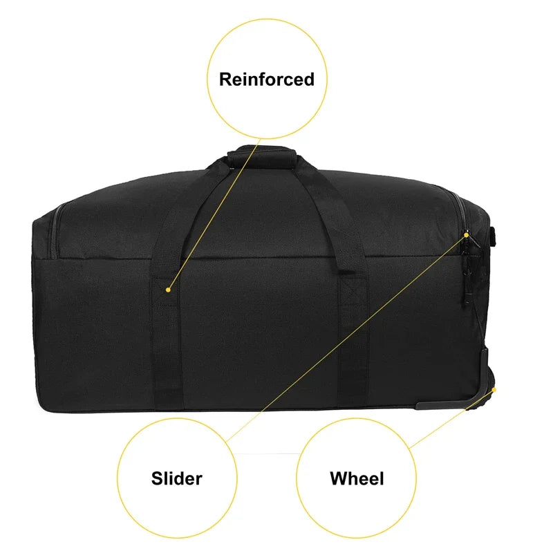 124L Large Capacity Outdoor Camping Travel Bag