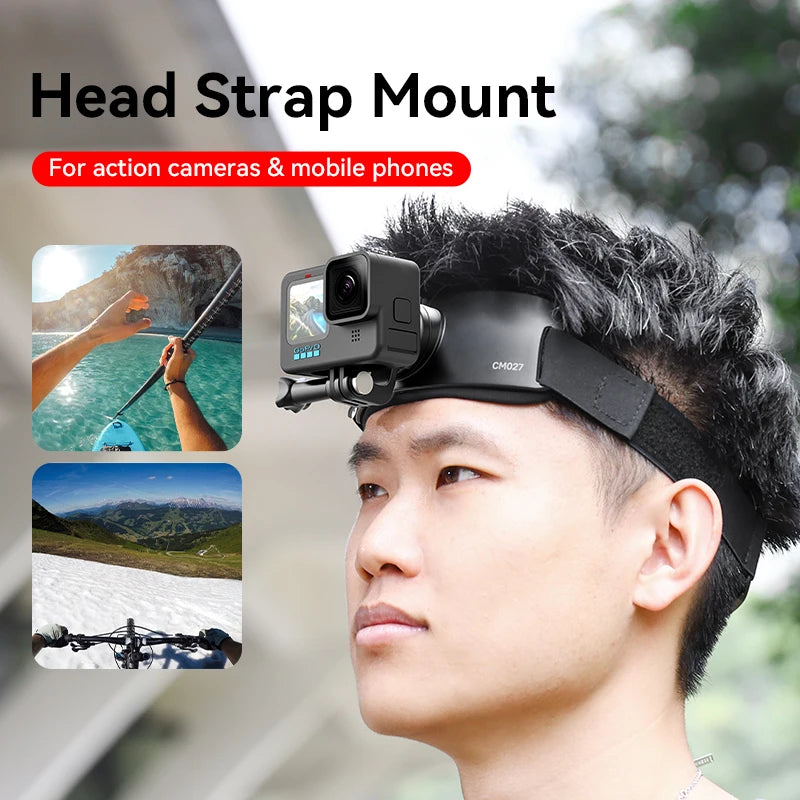 Head Strap Mount / Chest Strap for Gopro