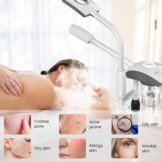 Professional Facial Steamer - Skin Care and Deep Cleaning,