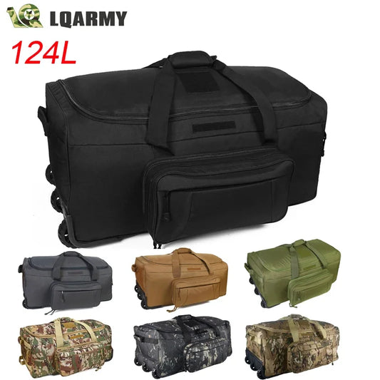 124L Large Capacity Outdoor Camping Travel Bag