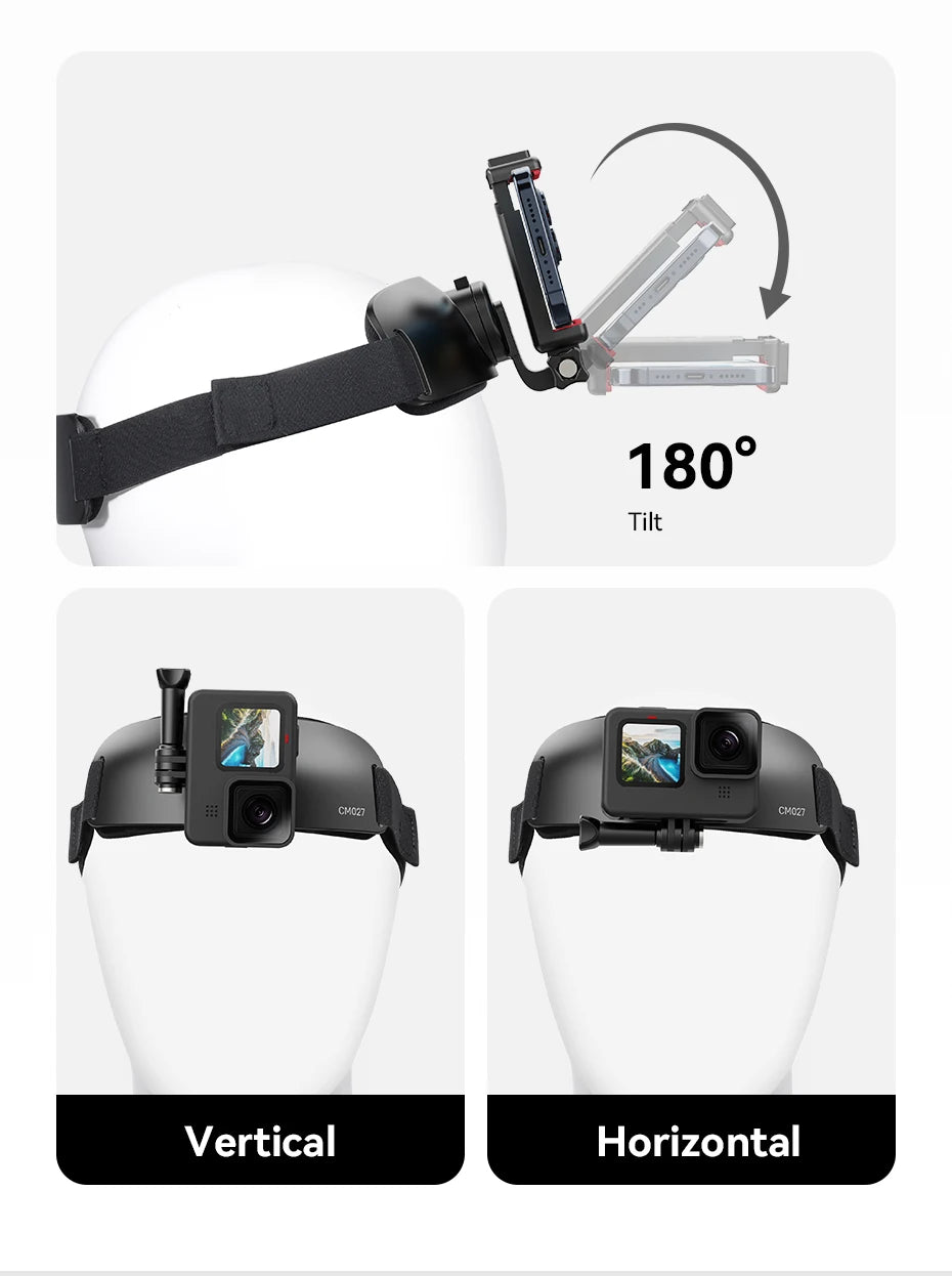 Head Strap Mount / Chest Strap for Gopro